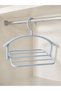 Multi-Layered Pants Hanger Blue Space-Saving Organizer for Inside the Closet for Shawls, Scarves, and Ties - 3