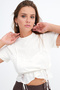 Lace Double Layer Blouse P18628 - 5