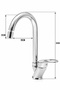 Chrome Mix Swan Spout Kitchen Sink Faucet with Playable Aerator - 4