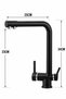 Black Purification Outlet Kitchen Sink Faucet with 3-Way Purification and 2-Year Warranty - 4