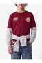 Cotton Crew Neck Long Sleeve Printed T-Shirt