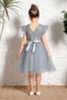 Tulle Girl's Kpl Dress Mnk0526 Gray - 2