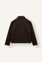 Regular Fit Polo Collar Zippered Inner Pocket Cashmere Coat E9978Ax25Wn - 2