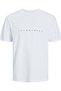 Men's T-Shirt Crew Neck Strappy White - 2