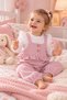 Baby Girl Child Salopet Badi Set 2338