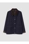 Quality Pieces from Çelebi Store Velvet Roba Collar Women's Jean Jacket - 6