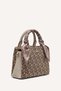PAIGE SMALL SATCHEL-KW0 - CHNO/LT TAUPE-N/S