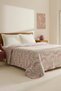 Raniel Single Blanket Dried Rose - 2