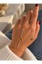 316 L Stainless Steel Zircon Stone Shahmeran |   Gold Şahmeran - 3