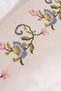 Ottalia 100% Cotton Cross-Stitch Embroidered Double Duvet Cover Set White - 4
