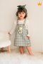 Stylish Playmate Bear Tweed Girl Baby Child Badi Jile 2-Piece Dress with Toys 2339
