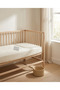 Ecru Muslin Fitted Baby Sheet, 100% Cotton, Soft Texture, Crib Sheet. - 6