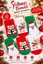 Cotton 6-Piece Christmas Santa Claus Winter Towel Newborn Baby Socks