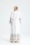 Panna Long Embroidered Kimono - 6