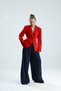 Sabra Belden Fitted Red Padded Jacket - 4