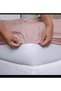 Cotton Powder Double Fitted Sheet Set - 3