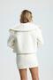 Nisha Kaše Ecru Women's Jacket and Skirt Set - 6