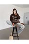 Embroidery Patterned Long Sleeve Knitwear Sweater