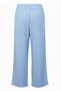 Women's Elastic Waist Wide Leg Muslin Trousers %100 Cotton Wide Wide-Leg Comfortable Office & Casual Style - 4