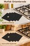 4-pack Stove Cover | Stove Protector Paper Every Home Needs Stove Cleaning Pad
