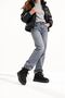 Women's Winter Fur Black Thick Soled Suede Boots&Booties - 2