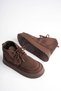 Women's bitter brown winter fur-lined thick-soled boots tr04mk02d - 5