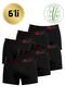 Men's Lycra Bamboo Boxer 6-Piece Economical Pack – Breathable Natural Fabric Comfortable Underwear