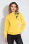 Crew Neck Scarf Knitwear Sweater Knitwear Blouse 1100 - 2