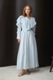 Ruffled Voile Dress 32-2849 - 4