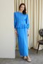 Buttoned Skirt Suit 32-2801 - 4