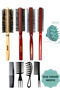 Professional 4-piece men's grooming brush set + 4-piece styling comb set + blue shower brush - 2
