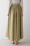 Zip Detail Poplin Skirt 32-2714 - 8