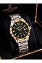 Steel Cord Calendar Dial 3 Atm Water Resistant Men's Wrist Watch EDK.1.13567-5 - 3