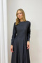 Zippered Denim Dress 32-9500 - 6