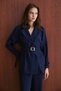 Diagonel Belted Suit 32-2753 - 6