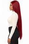 Hair 26 Inch 99J Bone Straight Vietnamese Human Hair Wig – 100% Virgin Raw Vietnamese Hair, Glueless Lace Front Wig. - 2