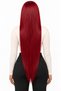 Hair 26 Inch 99J Bone Straight Vietnamese Human Hair Wig – 100% Virgin Raw Vietnamese Hair, Glueless Lace Front Wig. - 3
