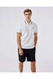 6Sm5051-Of Men's Polo Collar T-Shirt - Off-White - 2