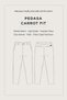 Men's Beige Classic Waist 100% Linen Breathable Carrot Fit Trousers A61Y3025 - 8
