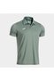 Torneo Short Sleeve Polo Green Men's Polo Collar Green T-Shirt - 7
