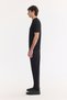 Men's Black Crew Neck Easy Ü Tulle Enen Anti-Wrinkle Regular Fit Knitwear T-Shirt A61Y5026 - 4