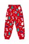 Boy's 100% Cotton New Year's Christmas Themed Pine Tree Candy Patterned Winter Pajama Set - 5