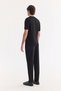Men's Black Crew Neck Easy Ü Tulle Enen Anti-Wrinkle Regular Fit Knitwear T-Shirt A61Y5026 - 5