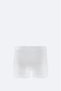 Men's White Basic Cotton Breathable Bi-Stretch Single Regular Fit Boxer B009510 - 2