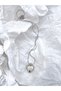 Butterfly Detailed Gold Stone Alya Necklace - 8