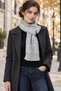Women's Knitted Detailed Stylish Scarf - New Year Christmas Christmas Gift - 3