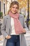 Women's Knitted Detailed Stylish Scarf - New Year Christmas Christmas Gift