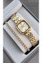 Original Women's Watch - 3 Atm Water Resistant - Gold-Colored Steel Strap - Japanese Movement - 2-Year Warranty - Stylish Gift Boxed Wristwatch Hmby2087C4 - 2