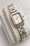 Original Women's Watch - 3 Atm Water Resistant - Gold and Silver Steel Strap - Japanese Movement - 2-Year Warranty - Stylish Gift Boxed Wristwatch Hmby2091C2 - 2