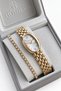 Original Women's Watch - 3 Atm Water Resistant - Gold-Colored Steel Strap - Japanese Movement - 2-Year Warranty - Stylish Gift Boxed Wristwatch Hmby2092C4 - 3